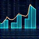 パフォーマンスを示すダッシュボードのグラフ